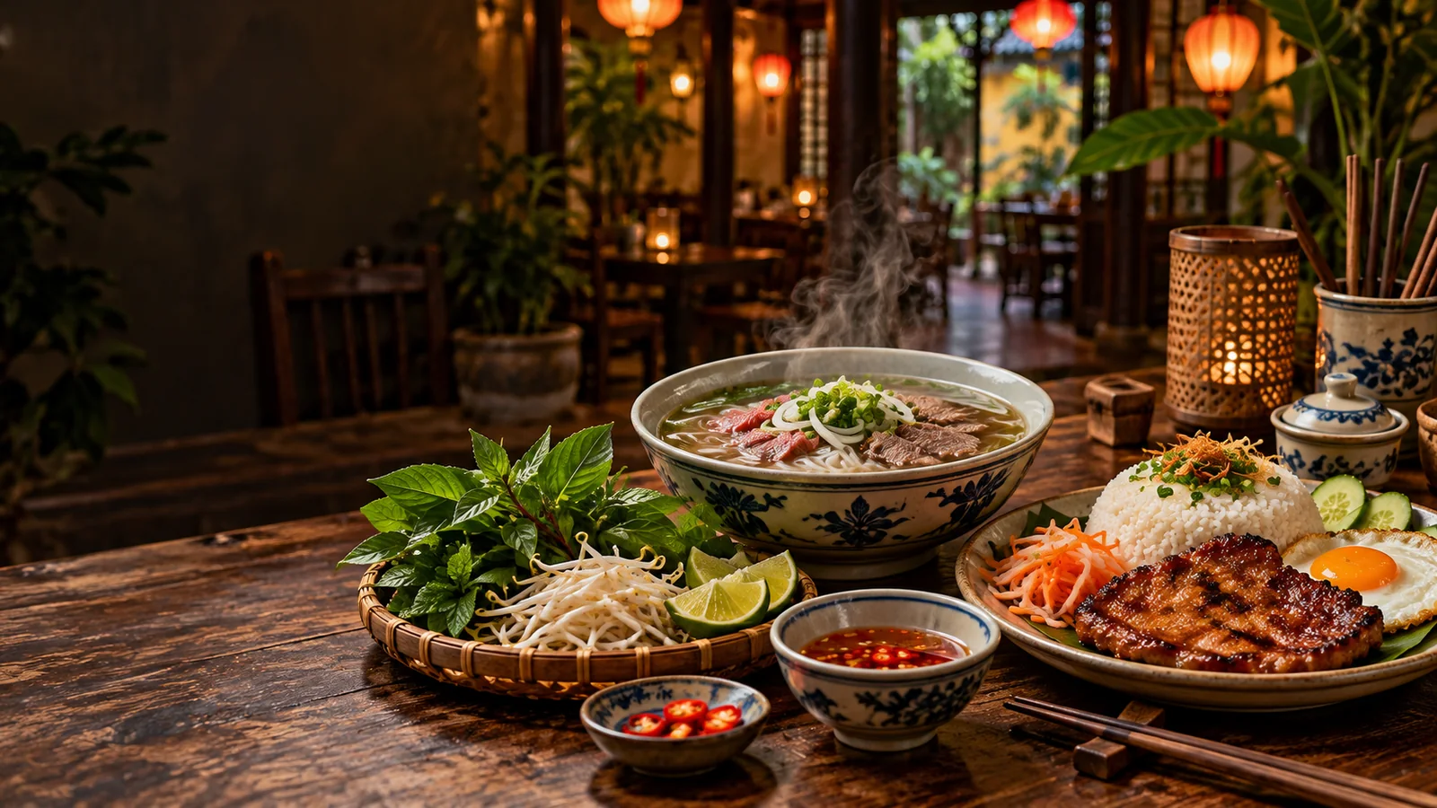 Minh họa Bếp Quê Nhân Hòa